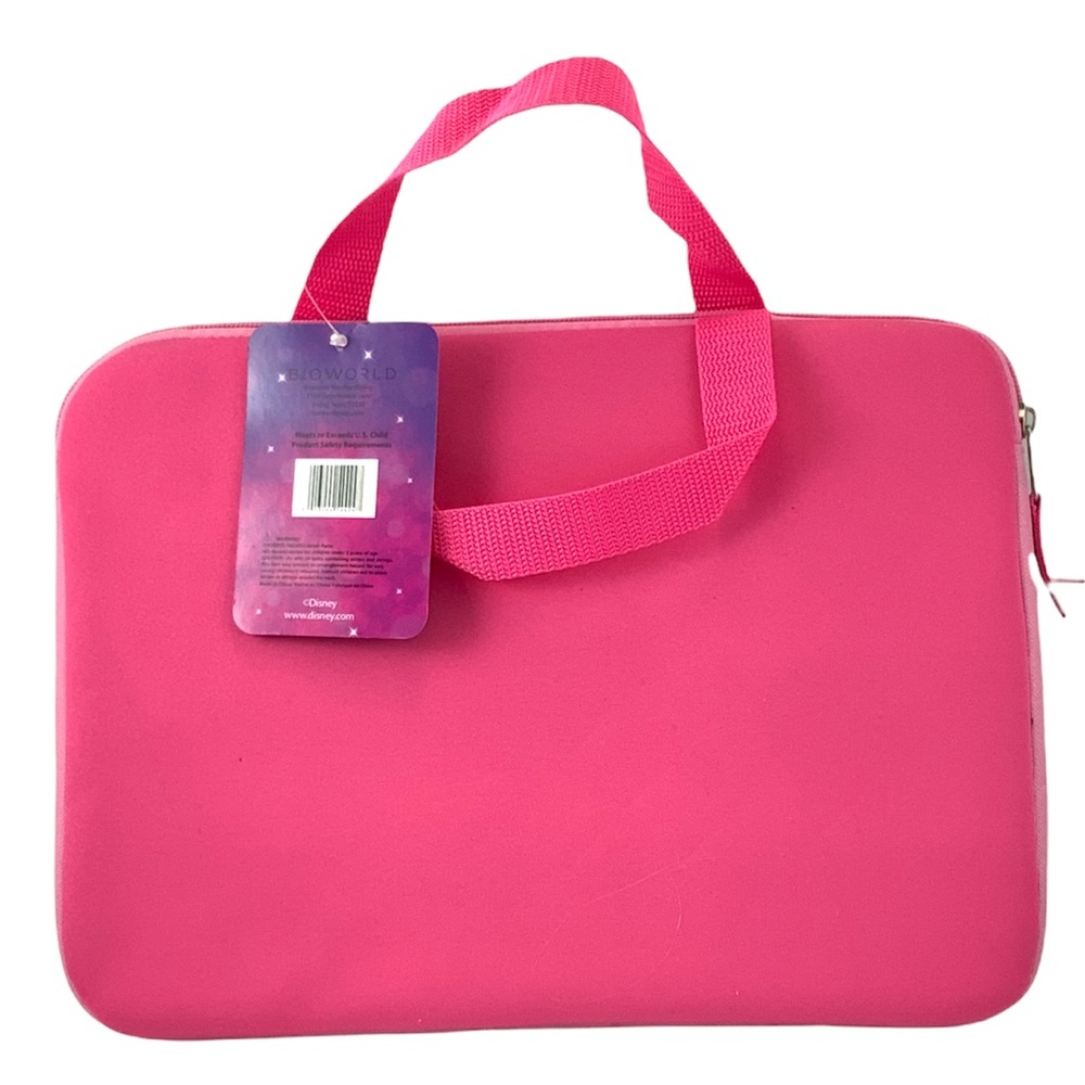 Disney Princess Tablet iPad Laptop Carrying Case Padded 13” X 10” - Picture 2 of 9